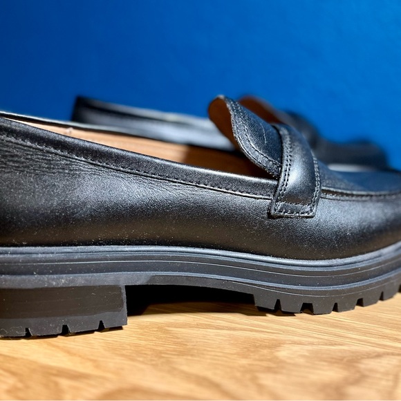 Madewell Bradley Lugsole Loafer Black Size 9 NEW - Picture 6 of 9